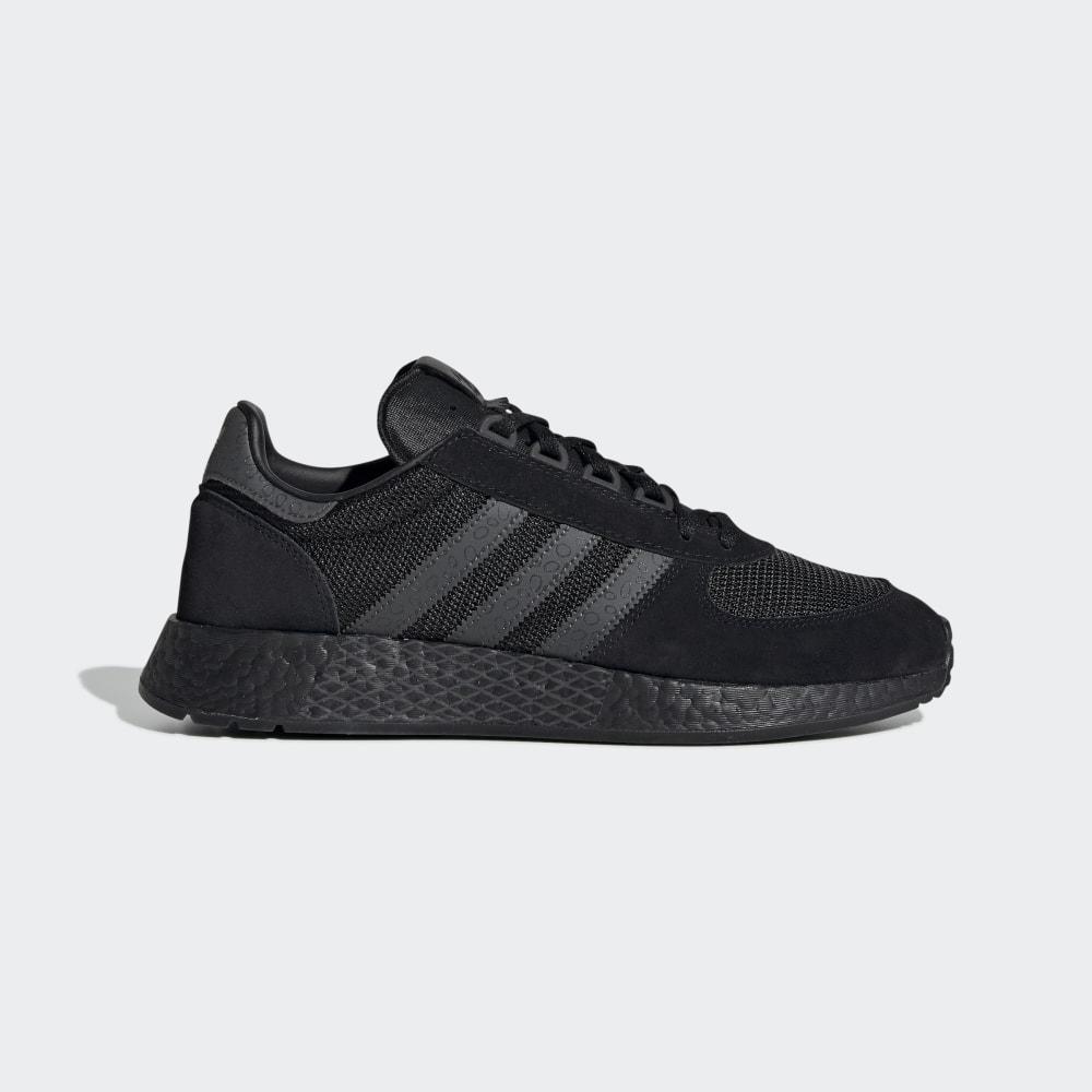 Originals Adidas Marathon Tech Dama Romania - Negrii/Gri/Argintii Metal EF0321